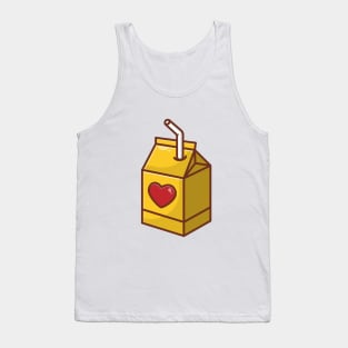 LOVE ORANGE JUICE Tank Top